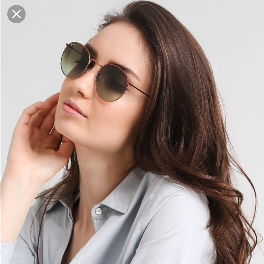Ray Ban Round Metal Sunglasses